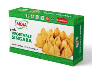 Moja Jumbo Vegetable Singara (96gm X 15 pcs)