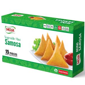 Moja Mini Vegetable Samosa (20gm X 15 pcs)