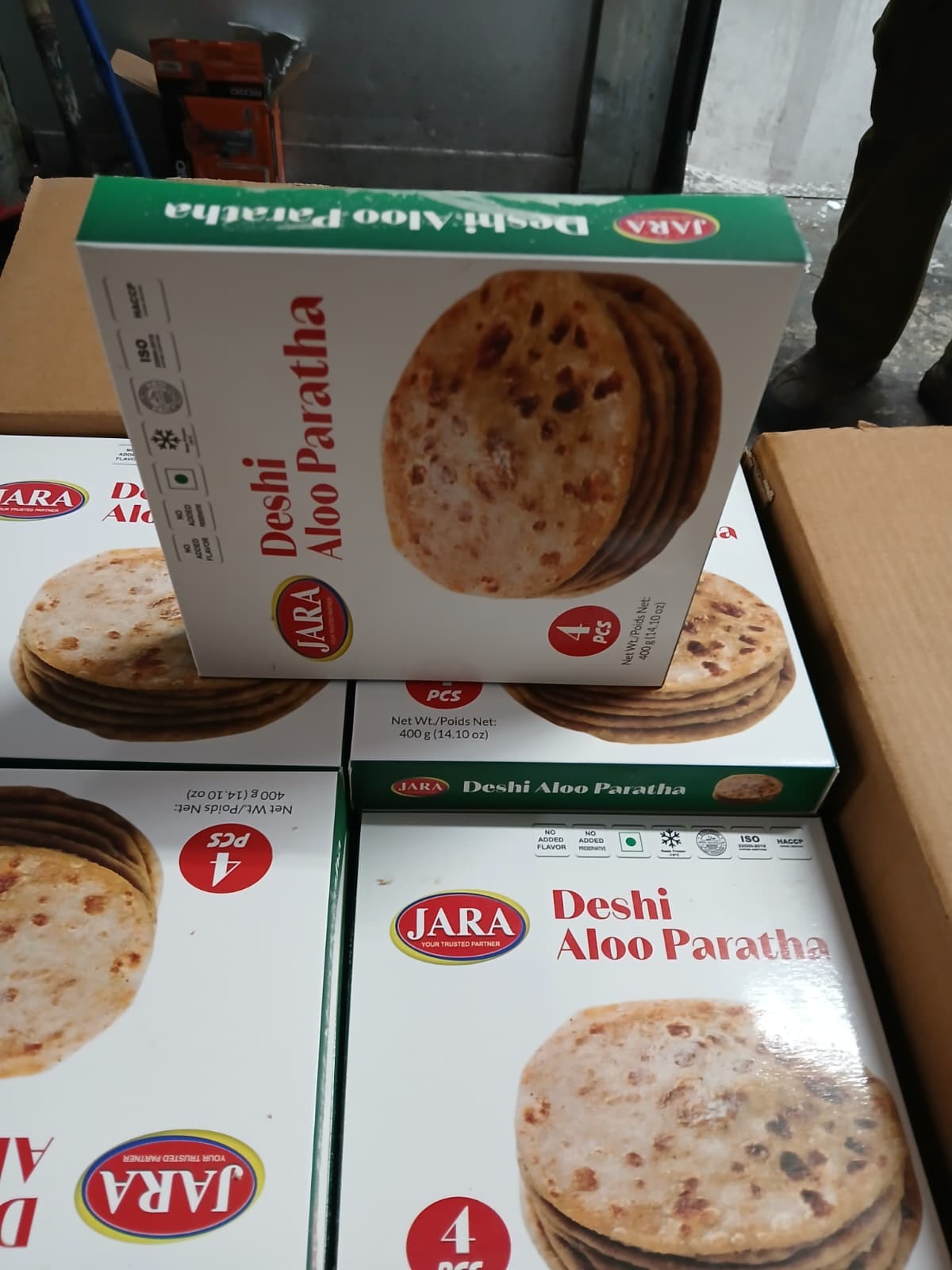 Jara Deshi Aloo Paratha 400gm