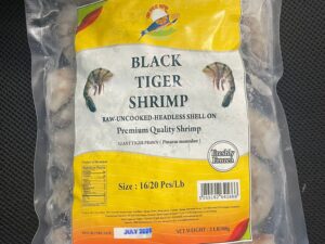 Black Tiger Shrimp (16-20)pcs/LB