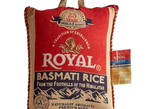 Royal Basmati White -20 lbs